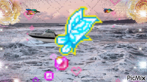 le pêcheur - Zdarma animovaný GIF