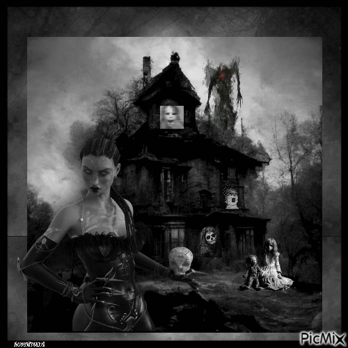 Das Haus der verlorenen Seelen - Bezmaksas animēts GIF