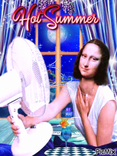 Hot Summer - GIF animado grátis