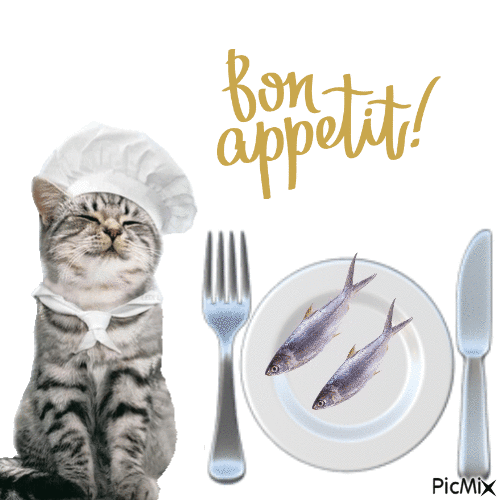 bon appetit - Darmowy animowany GIF