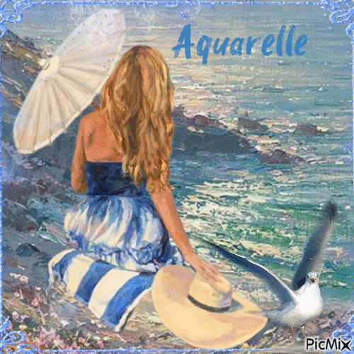 Aquarelle..concours - Besplatni animirani GIF