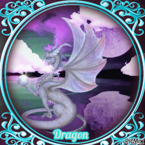 Dragon - GIF animado gratis