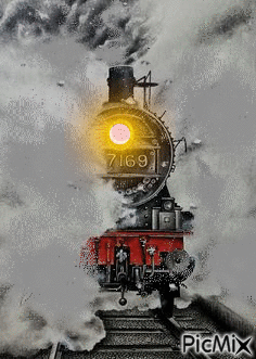 El  tren. - Ingyenes animált GIF
