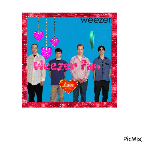 weezer fan - 免费动画 GIF