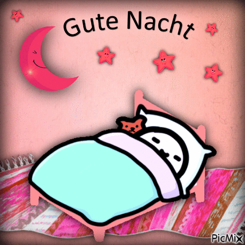 Gute Nacht - Gratis animerad GIF