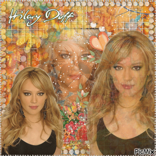 Hilary Duff - Darmowy animowany GIF