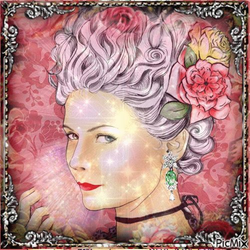 Marie Antoinette - Free animated GIF