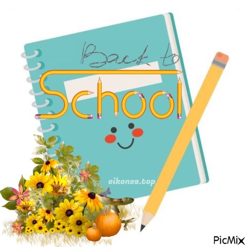 Back to school! - png gratuito