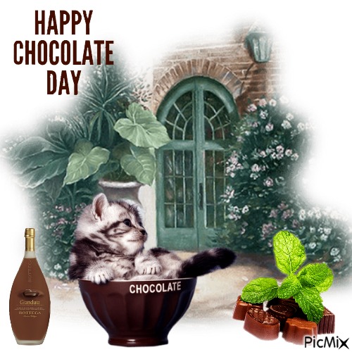 Happy Chocolate Day....Nov.11 An Jan.14 - png gratuito