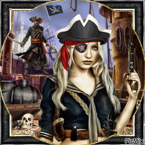 Pirates - Bezmaksas animēts GIF