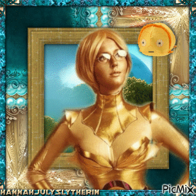 {♦♠♦}C3PO Woman{♦♠♦} - Free animated GIF