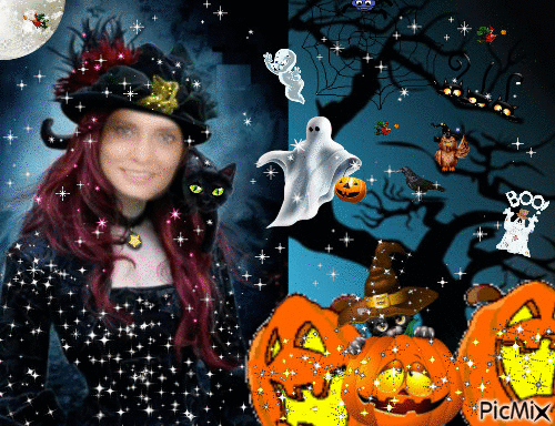 alma halloween - GIF animasi gratis