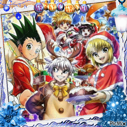 Manga Feliz navidad - Gratis animerad GIF