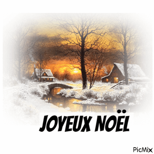 JOYEUX NOEL - Zdarma animovaný GIF