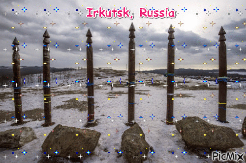 Irkutsk, Russid - GIF animado grátis
