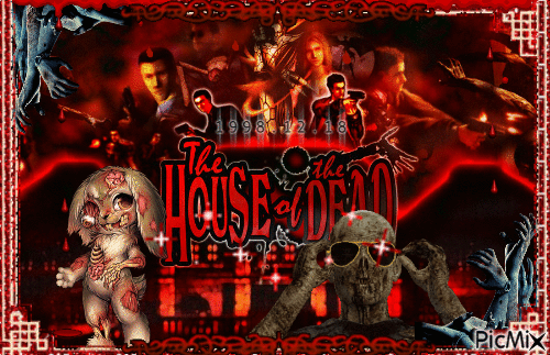 House of the dead - GIF animé gratuit