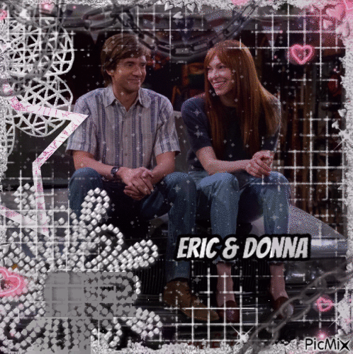 Eric & Donna | That 70s/90s Show - Бесплатный анимированный гифка