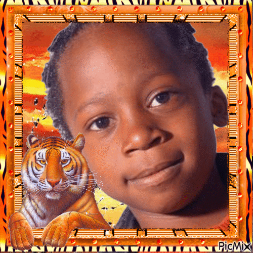 African Boy - Бесплатни анимирани ГИФ