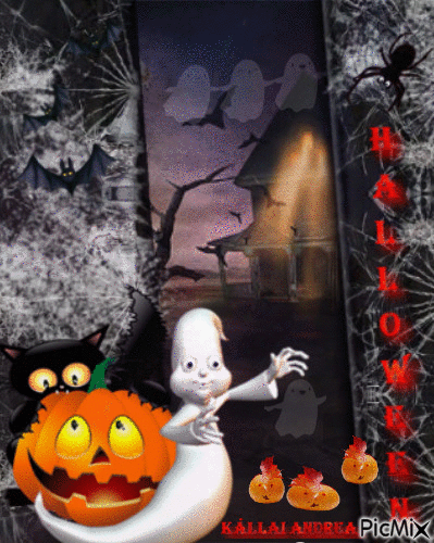 Halloween. Elhunyt Szeretteinkért. - Free animated GIF