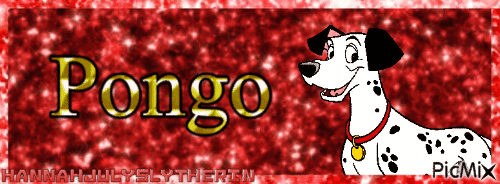 {Pongo - Banner} - 無料のアニメーション GIF