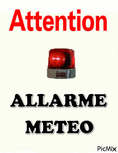 ALLARME METEO - Бесплатный анимированный гифка