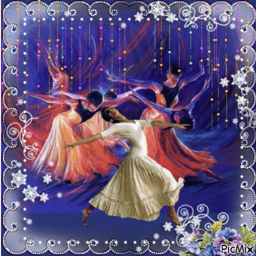 DANCE IS HAPPINESS - Бесплатни анимирани ГИФ