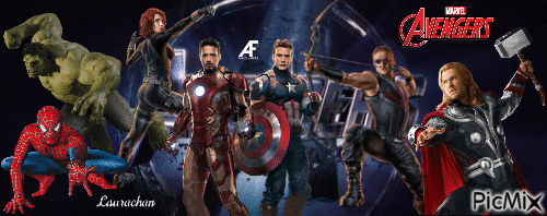 The Avengers - Laurachan - Bezmaksas animēts GIF