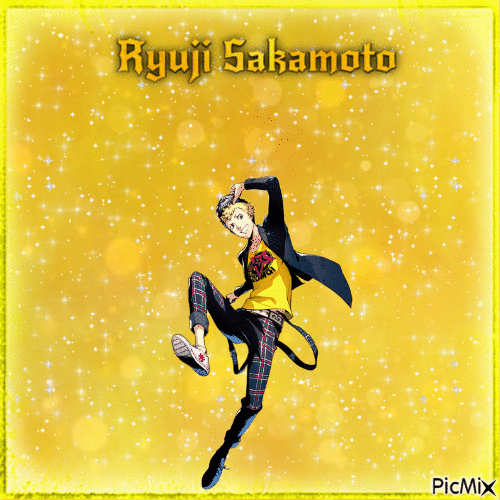 Ryuji Sakamoto - Gratis animerad GIF