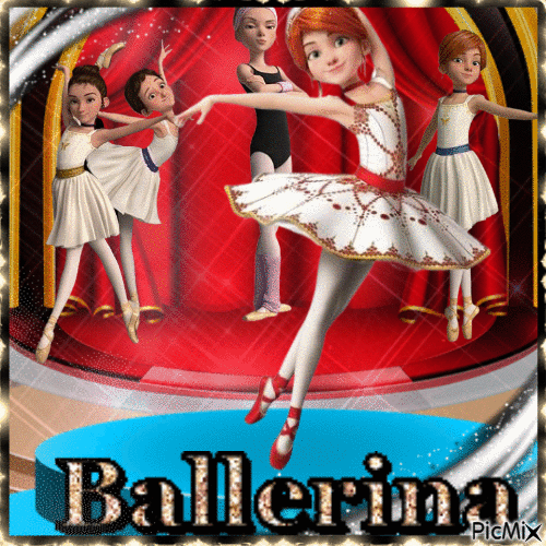 Ballerina - GIF animado grátis