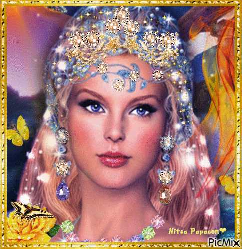 Beauty queen./contest.👑 - GIF animé gratuit