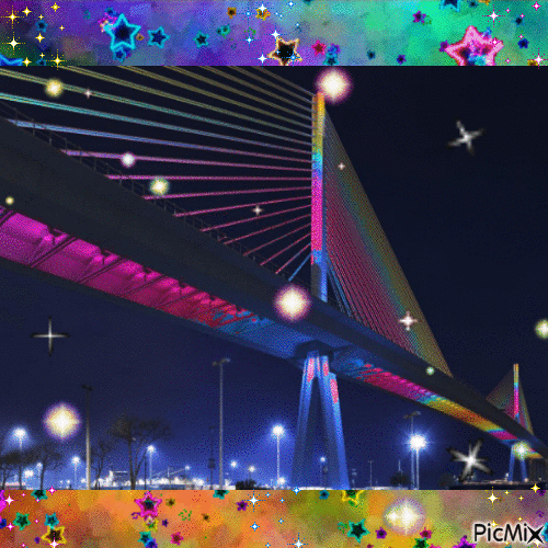 Color Bridge - Безплатен анимиран GIF
