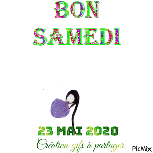 Bon samedi - Безплатен анимиран GIF