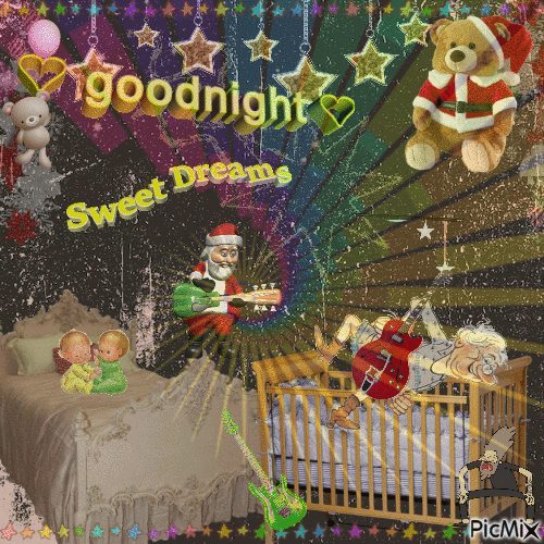 Goodnight Sweet Dreams - Free animated GIF