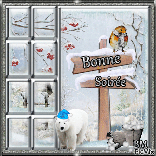 ours polaire - GIF animado grátis