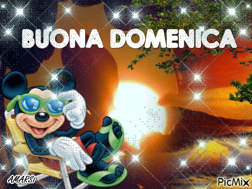BUONA DOMENICA - Animovaný GIF zadarmo