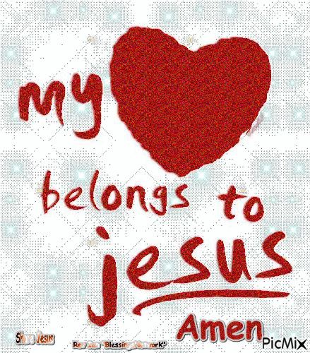 My Heart Belongs to Jesus - Gratis animeret GIF