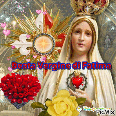 madonna di Fatima - Gratis geanimeerde GIF