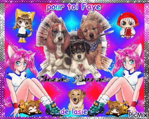 pour toi Faye ♥♥♥ - GIF animate gratis