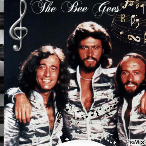 Bee Gees - GIF animasi gratis