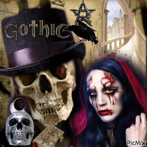 GOTHIC WITH STAIRS - GIF animé gratuit