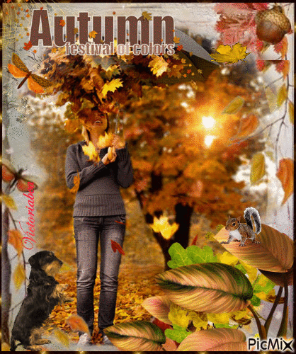 Autumn - Animovaný GIF zadarmo