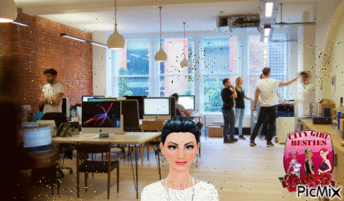 Office headshot - 無料のアニメーション GIF
