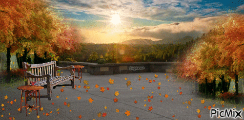 Fall View - GIF animate gratis