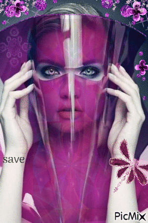 violet mask - Бесплатни анимирани ГИФ