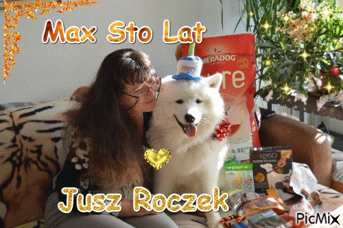 1 roczek Maxa - Бесплатный анимированный гифка