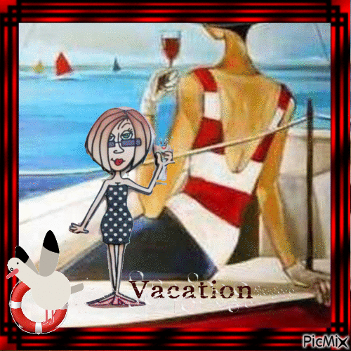 SUMMER VACATION - Free animated GIF