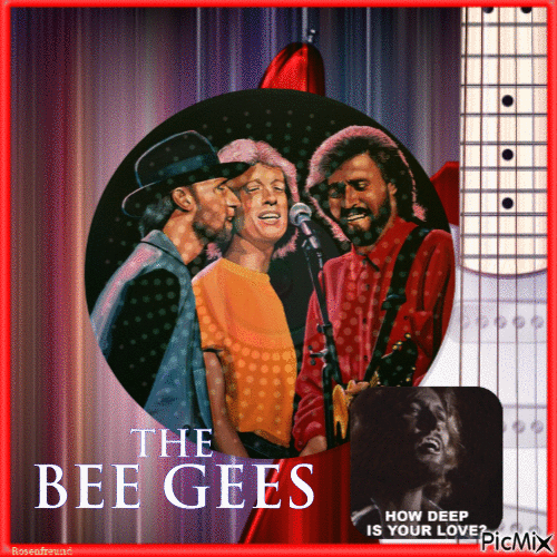 Bee Gees - Animovaný GIF zadarmo