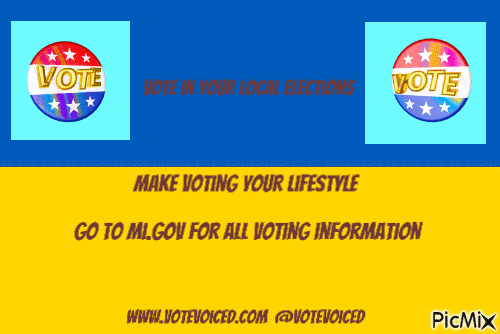 Vote In Your Local Elections - Gratis animerad GIF