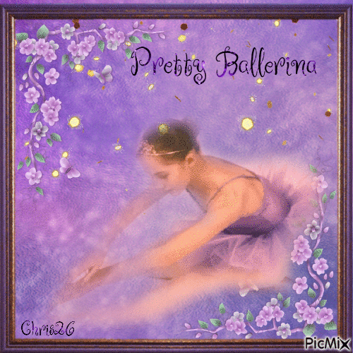 Ballerina - GIF animé gratuit