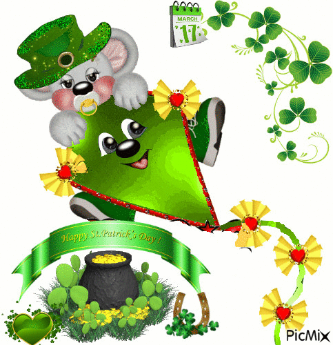 St.Patricks Day - Nemokamas animacinis gif
